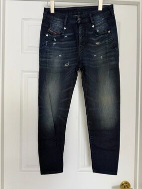 Diesel Slim  Jeans in Faded Black Blue